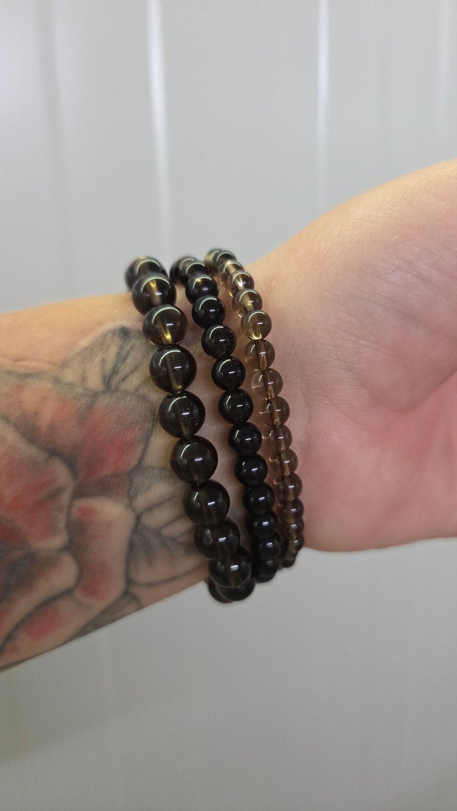 rookkwarts armband 6 mm, Ophalen of Verzenden