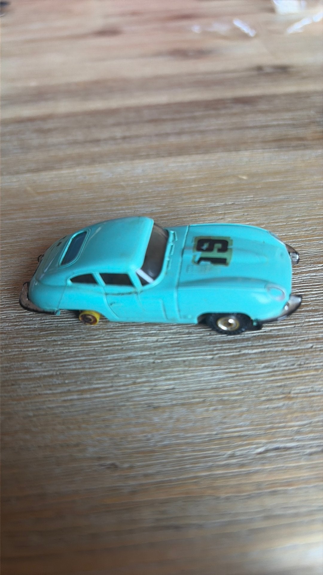Vintage Aurora Thunderjet 500 Slot-Car  Juguar XKE jaten 60, Ophalen of Verzenden, Gebruikt, Auto