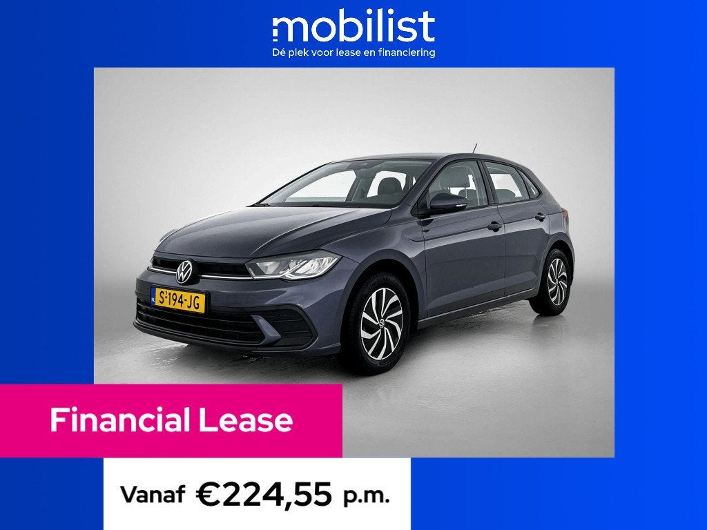Volkswagen Polo 1.0 TSI Life (bj 2023), Auto's, Volkswagen, Bedrijf, Lease, Financial lease, Polo, ABS, Adaptive Cruise Control