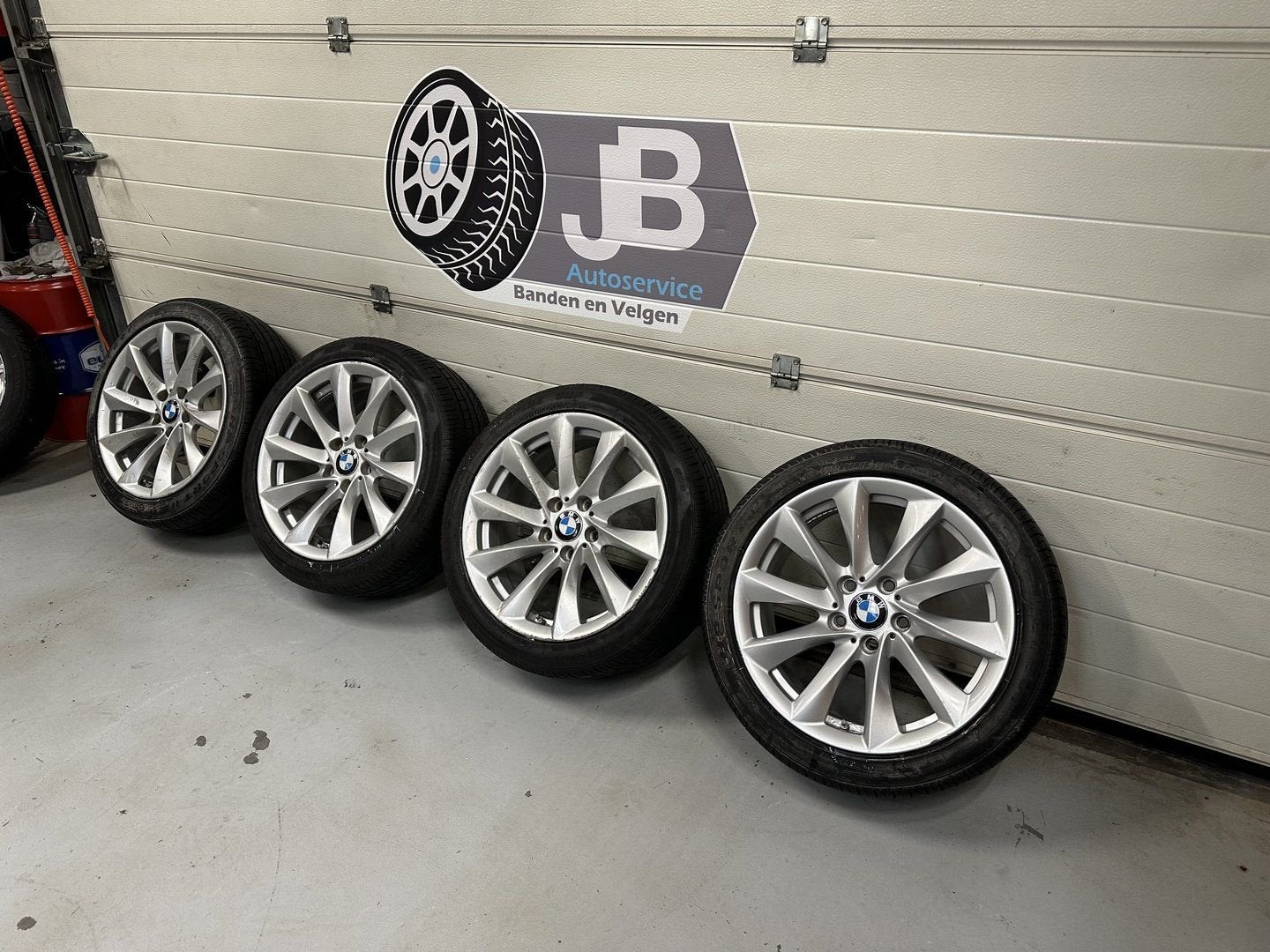 18inch Originele BMW Style 415 Velgen 4Nwe Banden TMPS 5x120, 18 inch, Gebruikt, -, -
