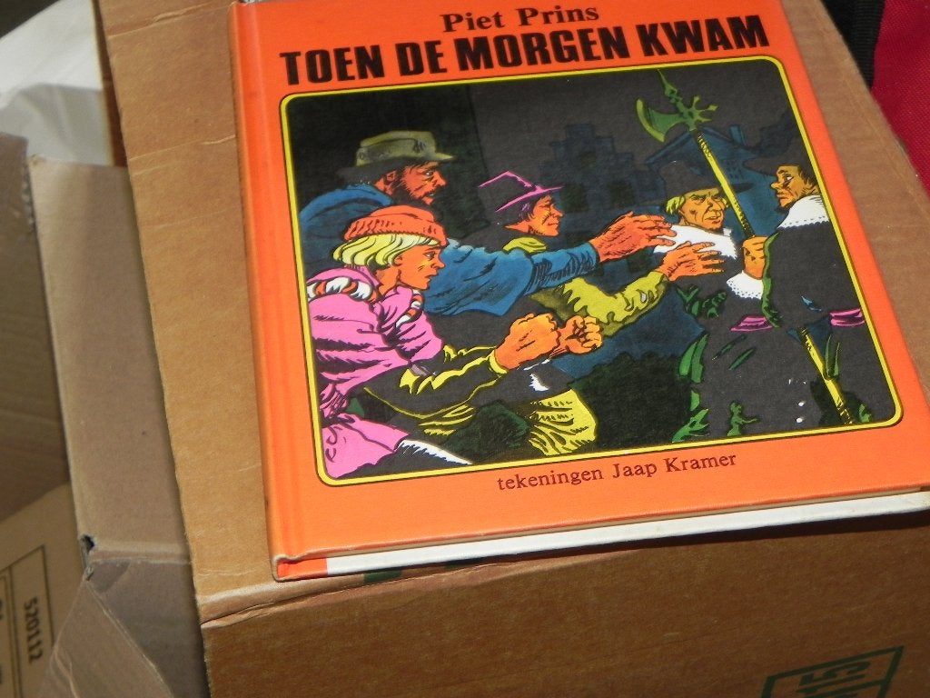 4 boekjes van Piet Prins, Gelezen, Ophalen of Verzenden, Fictie, Piet Prins