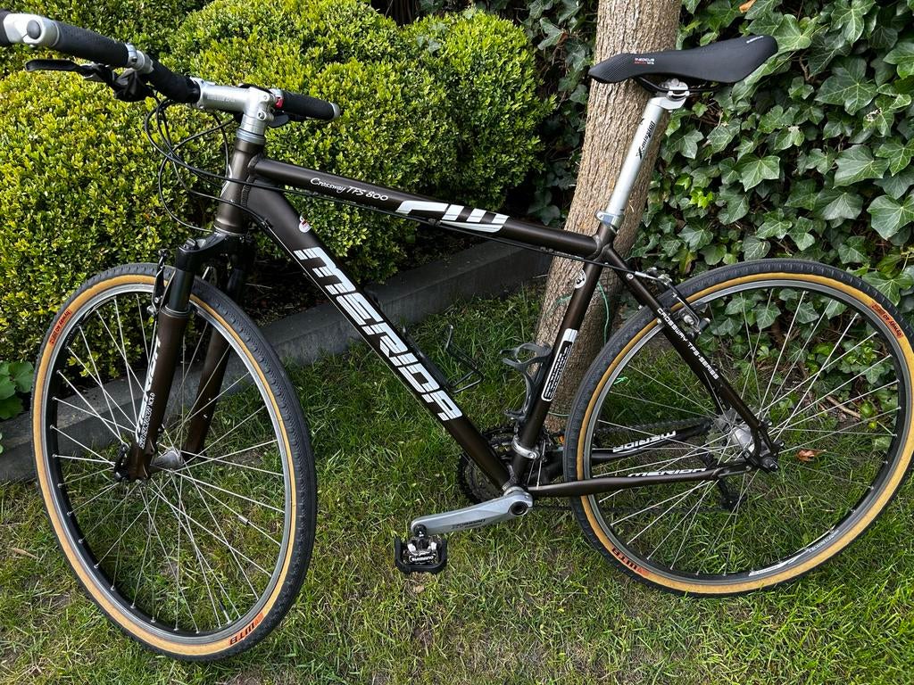 Merida Crossway TFS 800 bruine crosshybride - 52cm, Gebruikt, 49 tot 53 cm, Ophalen, Overige merken