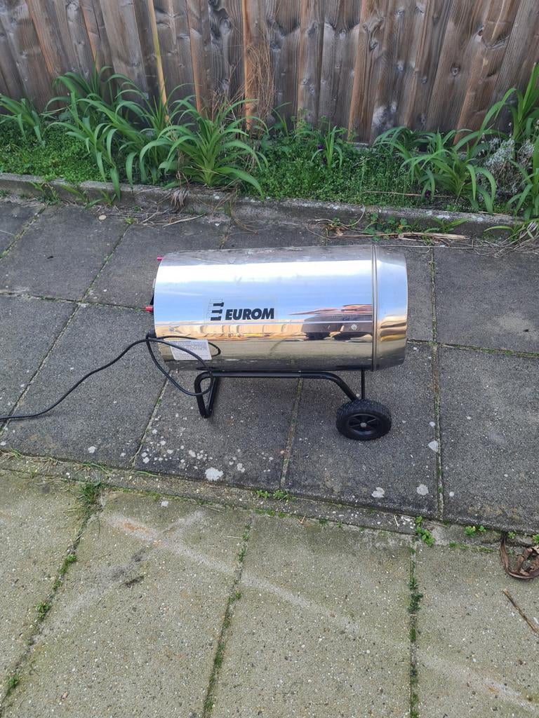 Eurom HK 30 Heteluchtkanon met gasaansluiting., 30 tot 80 cm, Gebruikt, Kachel, Ophalen of Verzenden
