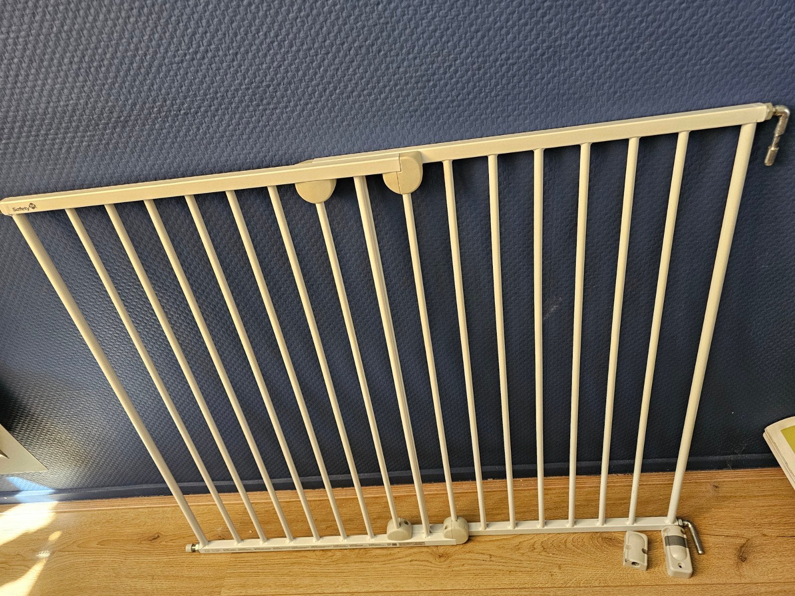 Ijzeren trap hekje compleet, Ophalen of Verzenden, Zo goed als nieuw, Metaal of IJzer, 100 tot 115 cm