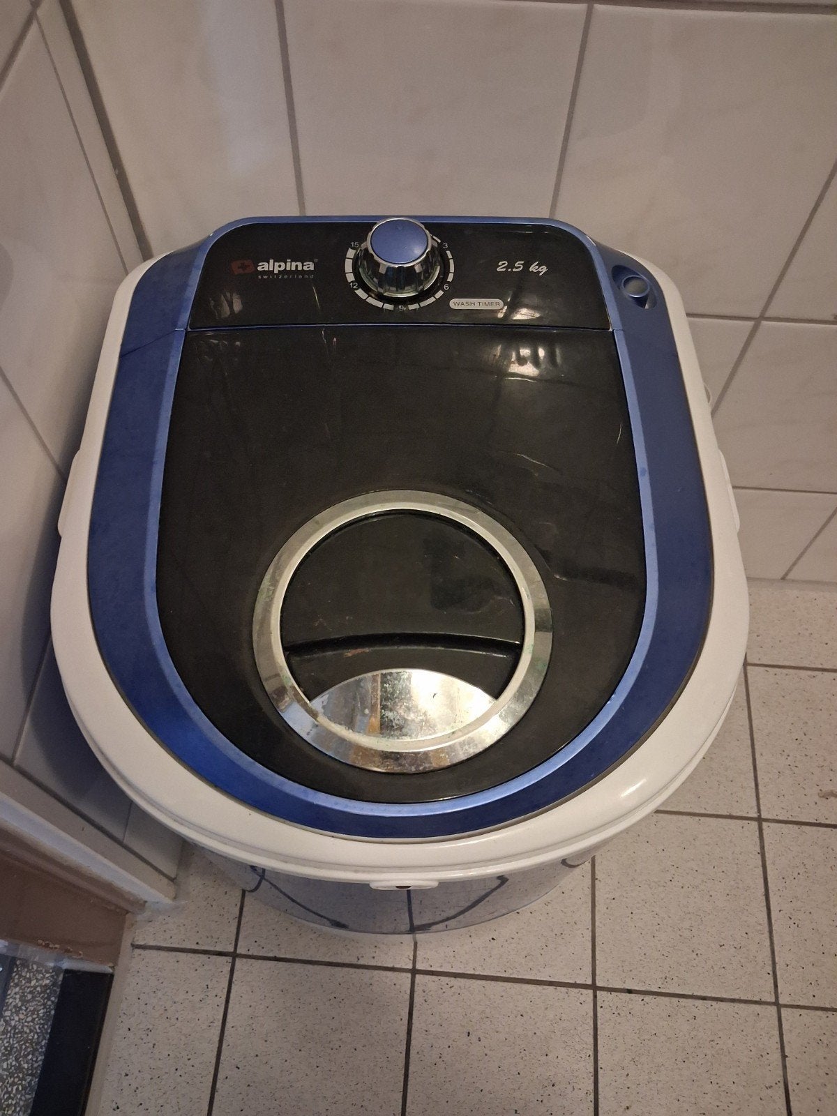 Alpina Mini Wasmachine 2.5 kg - Compact en Draagbaar