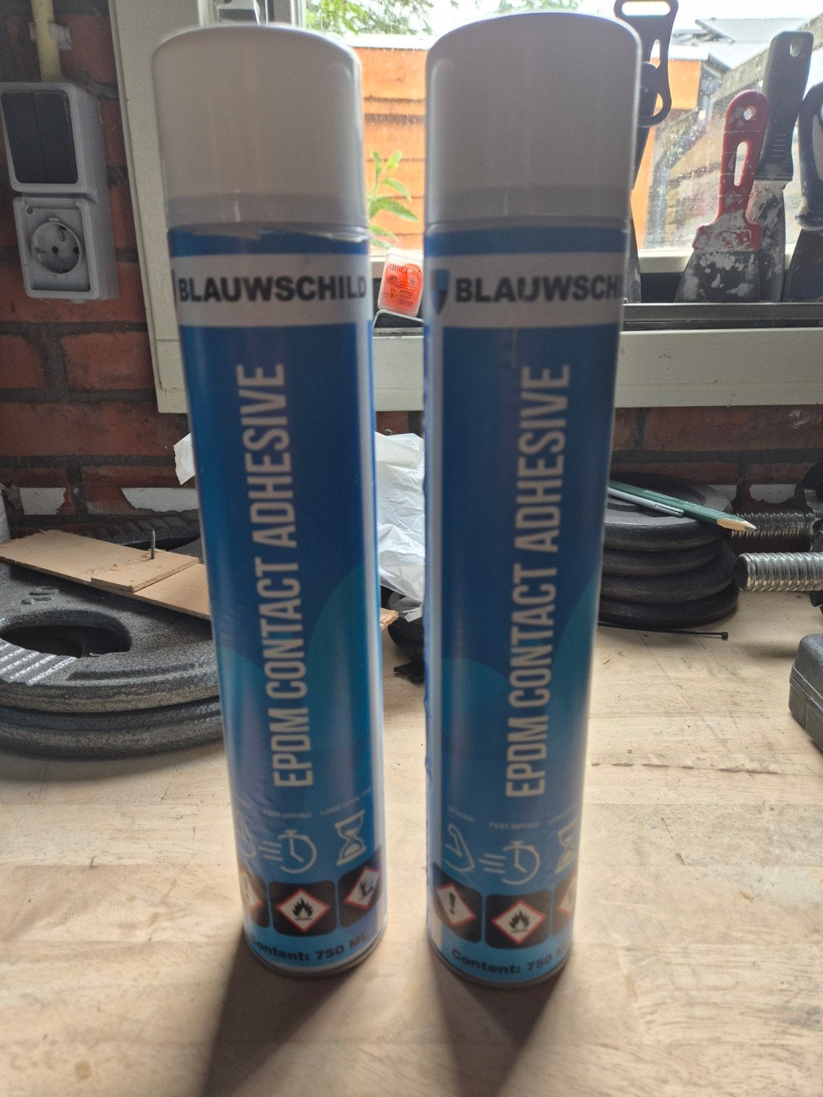 Blauwschild EPDM contact lijm, Ophalen, Nieuw