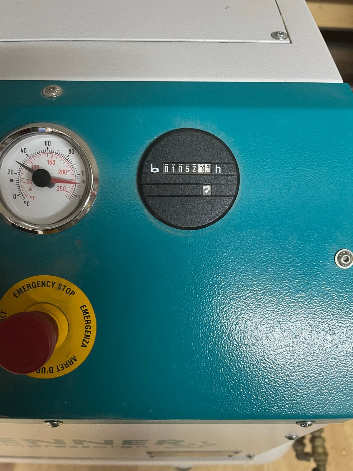 Renner Kompressoren RSDK-B 2,2 Schroefcompressor, Ophalen, Gebruikt, 200 tot 400 liter/min, 10 bar of meer
