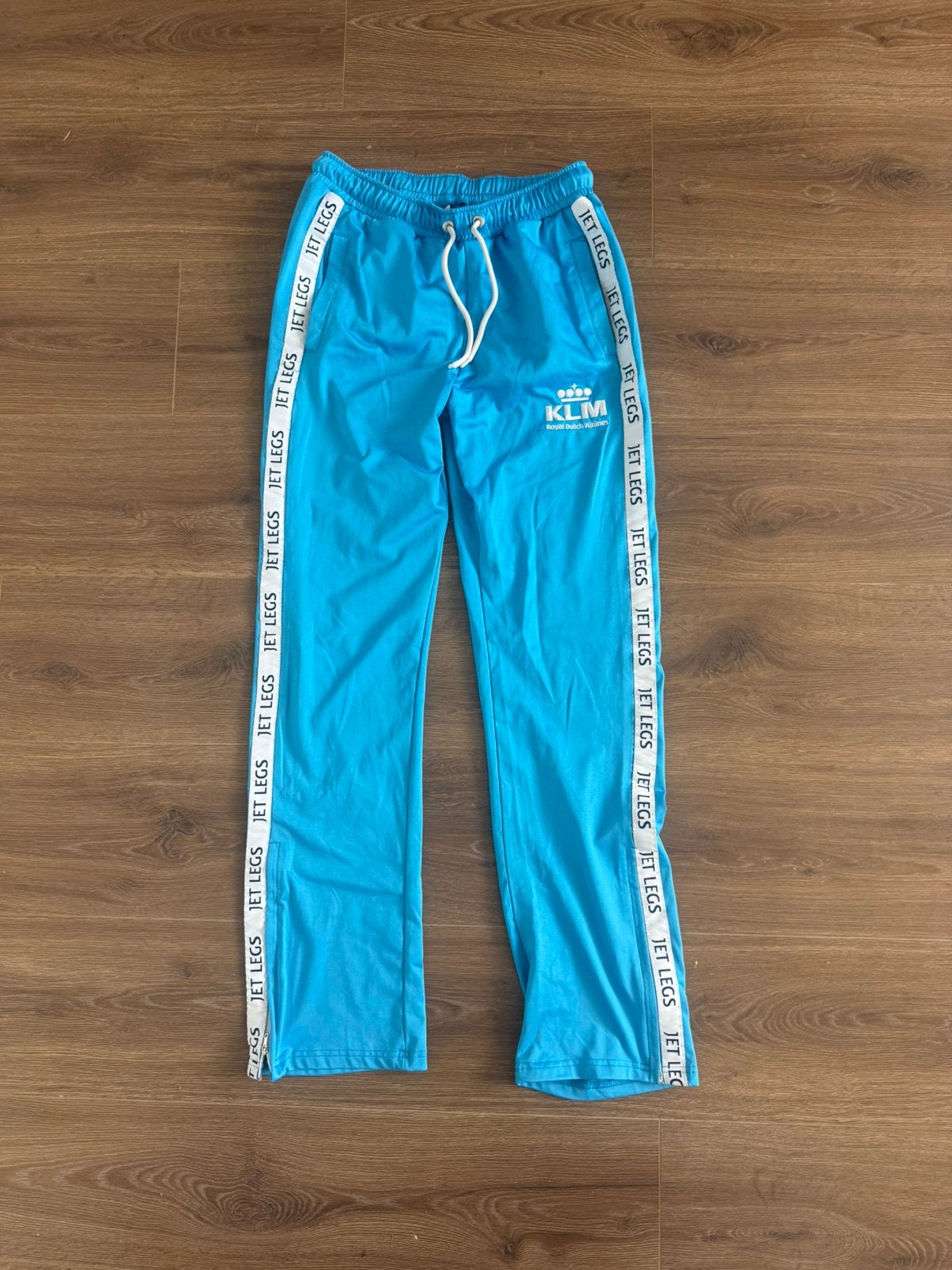 KLM jetlegs joggingsbroek maat M, Kleding | Dames, Ophalen of Verzenden, Zo goed als nieuw, Lang
