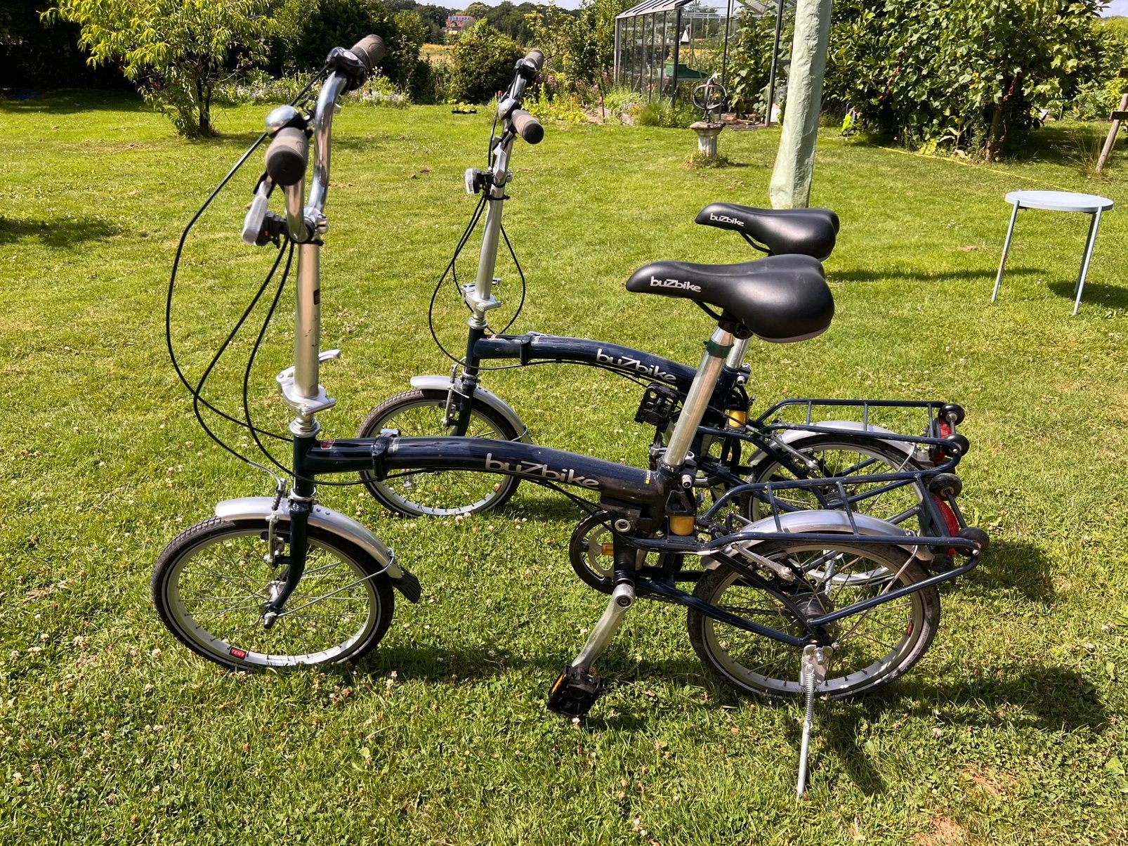 2x Buzbike vouwfiets 16 inch – 3 versnellingen – nette staat, Fietsen en Brommers, Velgrem, 16 tot 18 inch, Versnellingen, Zo goed als nieuw