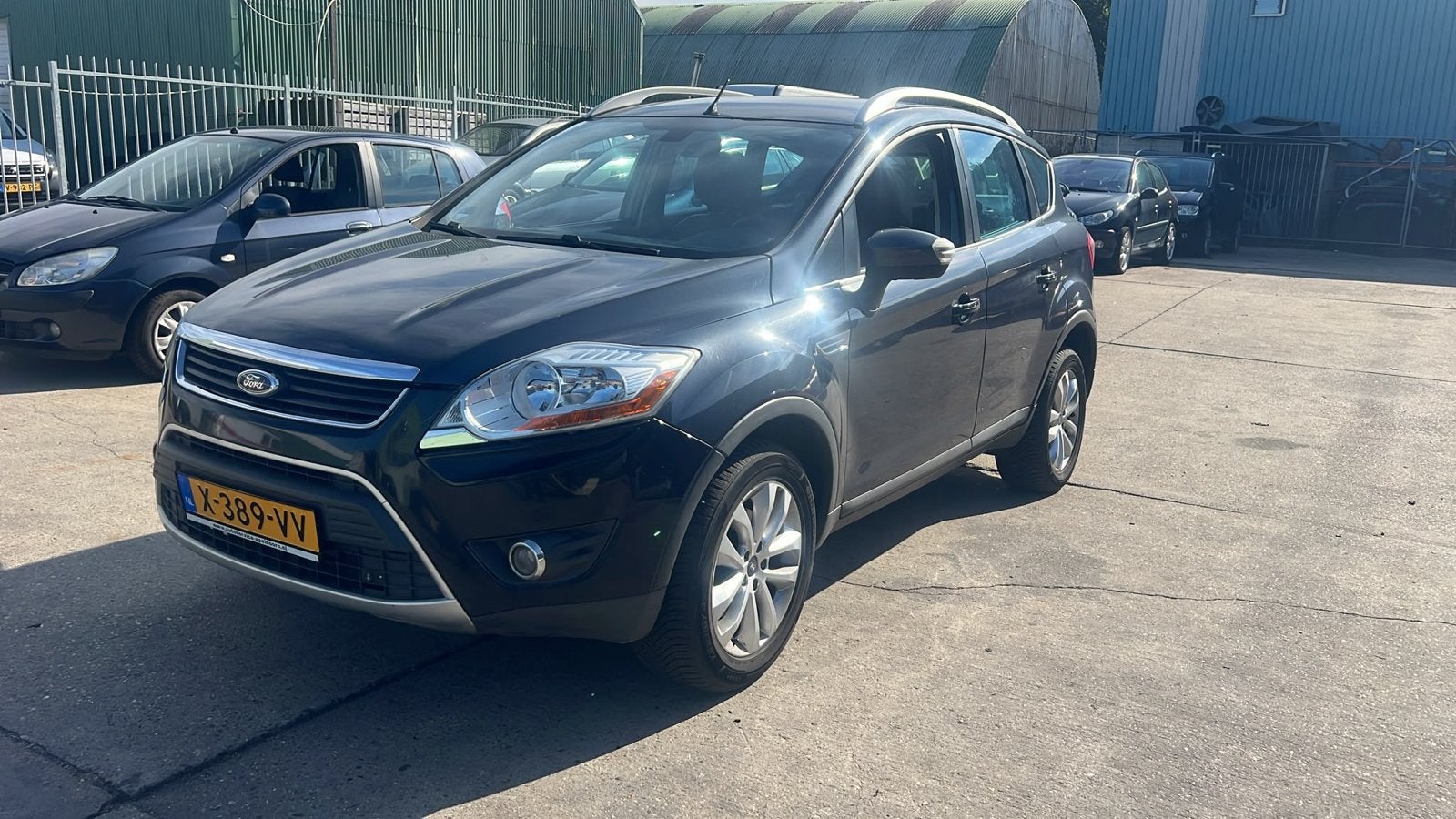 Ford Kuga 2.5 T 147KW AWD 2009 Blauw, Auto's, Voorwielaandrijving, Blauw, 2521 cc, 10 km/l