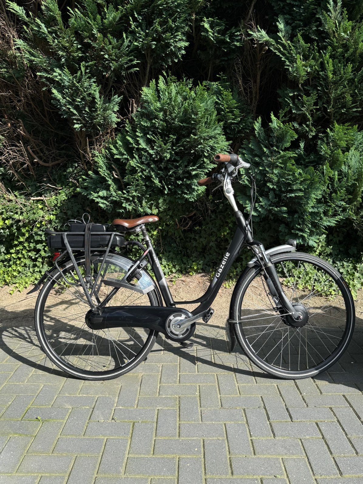 Gazelle orange c7+ elektrische! Nieuw staat!, Fietsen en Brommers, Ophalen, Zo goed als nieuw, Remmen