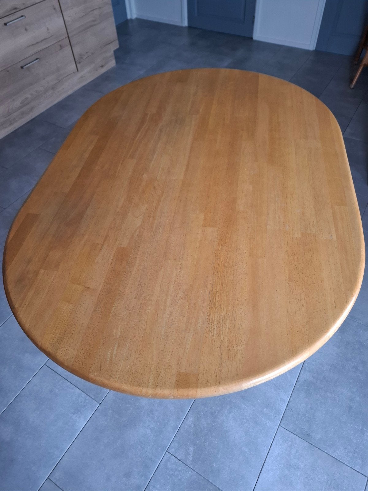 Keukentafel, Huis en Inrichting, Ophalen, Gebruikt, 100 tot 150 cm, 150 tot 200 cm