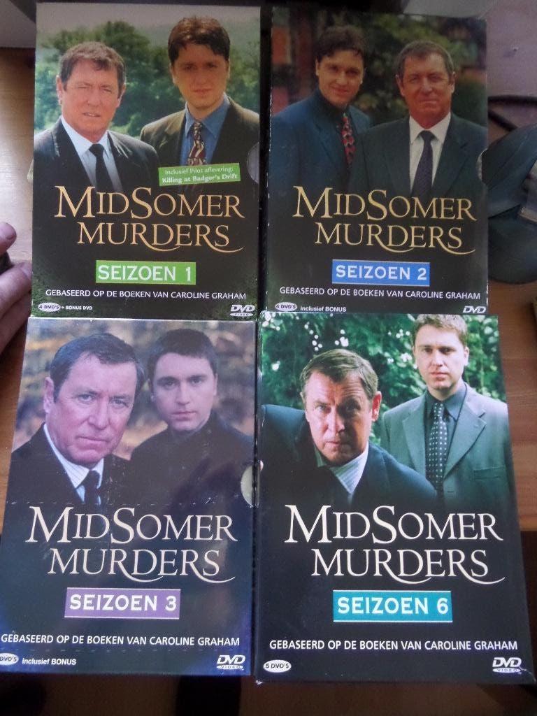 midsomer murders  1 2   3  en 6, Cd's en Dvd's, Dvd's | Tv en Series, Vanaf 9 jaar, Ophalen of Verzenden, Gebruikt, Drama