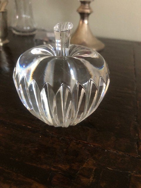 Kristallen appel te koop! Zwaar model., Ophalen of Verzenden