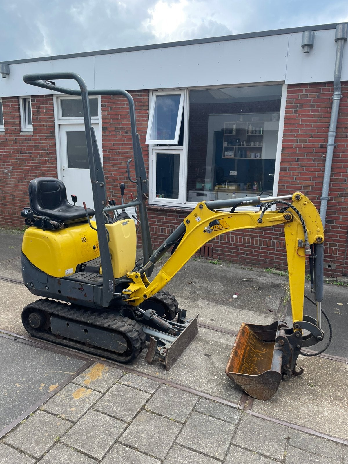 Wacker Neuson 803 rupskraan, Zakelijke goederen, Machines en Bouw | Kranen en Graafmachines, Ophalen, Wacker Neuson, ?, ?