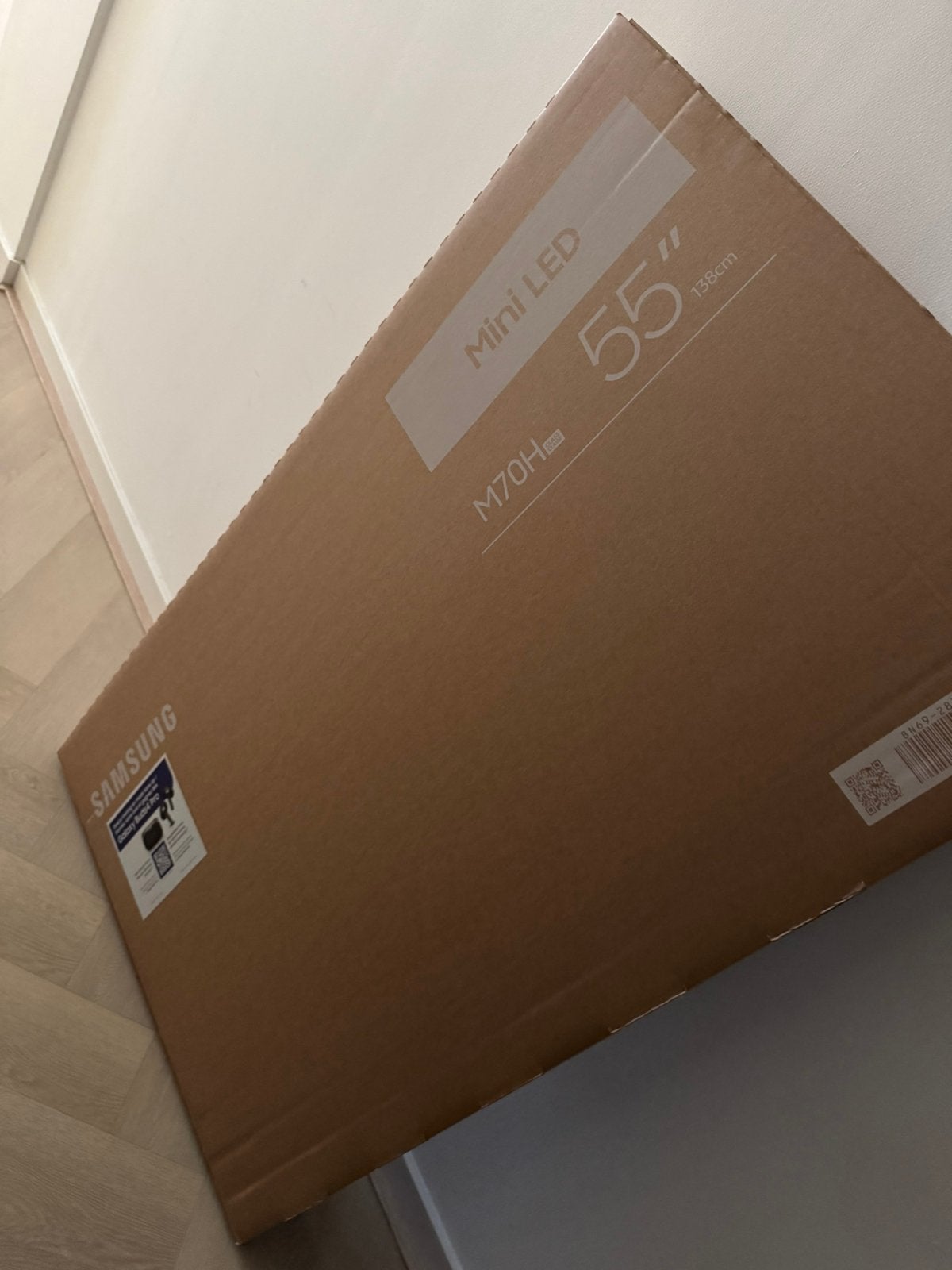 Samsung 55" 4K Mini LED Smart TV NIEUW in doos, Ophalen, LED, 50 Hz, Nieuw