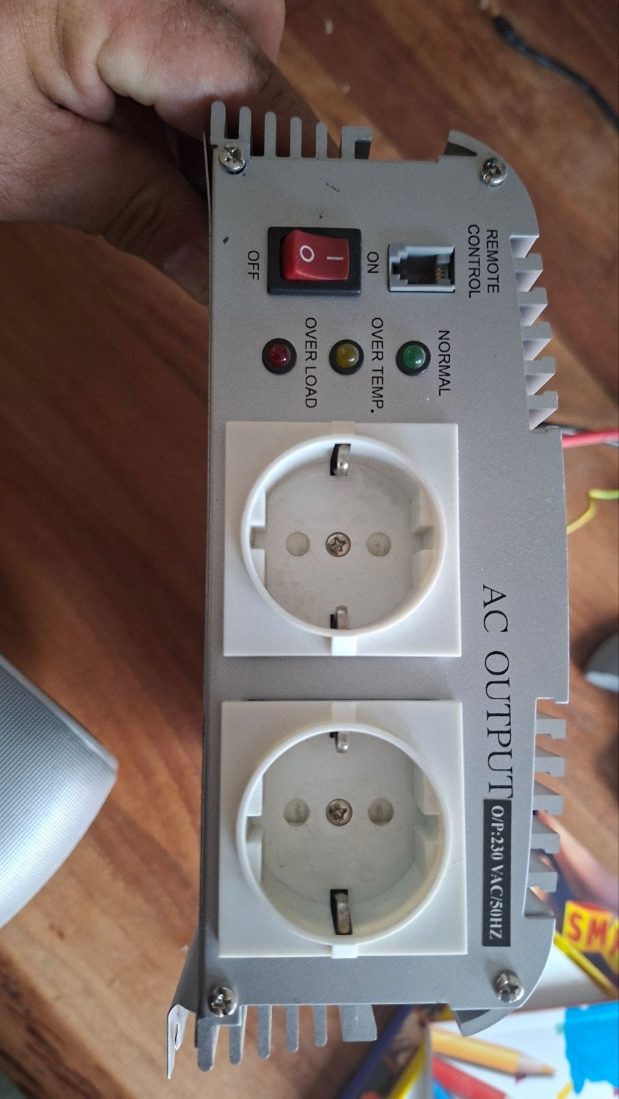 HQ 1000W Omvormer 12V DC naar 230V AC Modified Sinewave, Ophalen of Verzenden, Gebruikt, Universele onderdelen