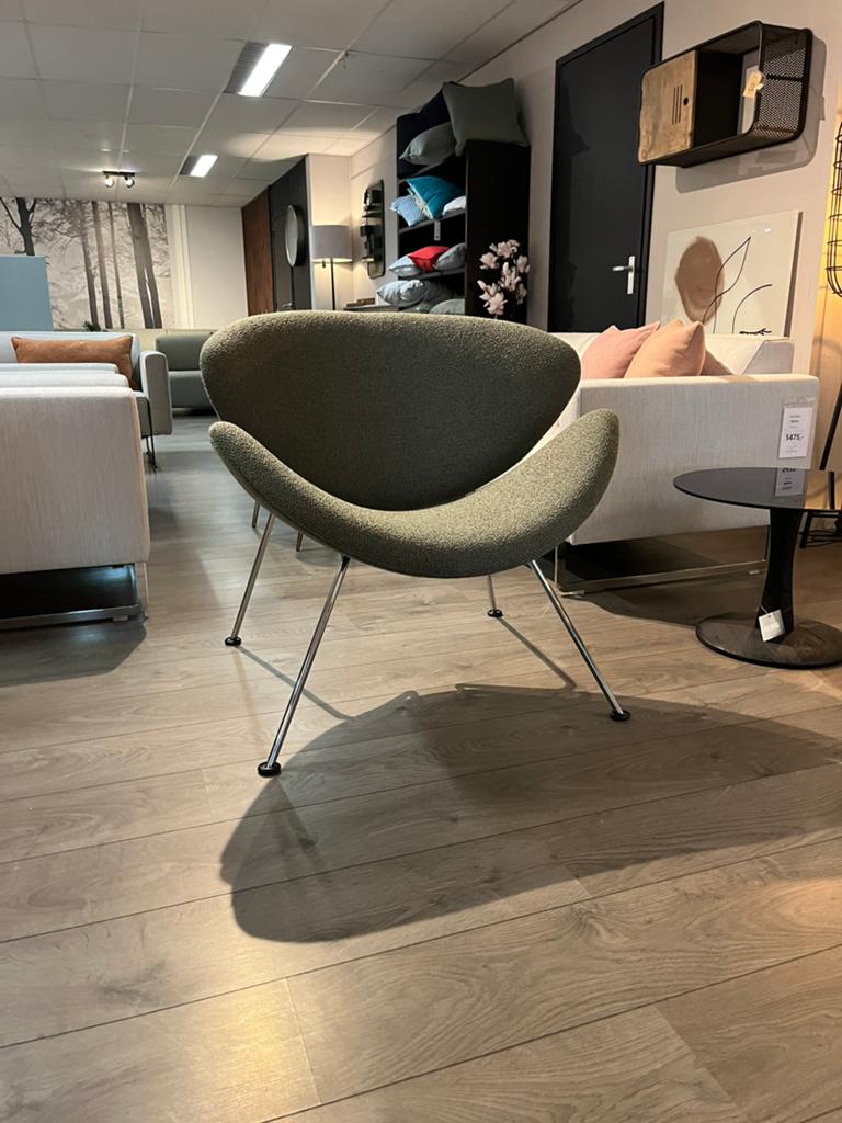 Artifort Orange slice, Huis en Inrichting, Fauteuils, Artifort leolux design on stock rolf benz, 75 tot 100 cm, Ophalen of Verzenden