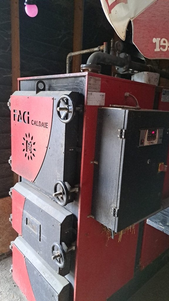Palletkachel 225KW, Ophalen, Gebruikt, Overige brandstoffen, Pelletkachel
