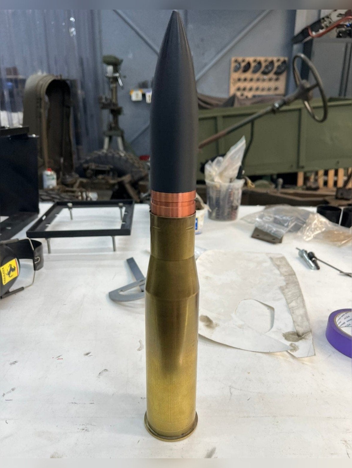 US Army 37MM M16 shell 3D print ww2, Ophalen of Verzenden, Landmacht, Amerika, Hulzen of Bodemvondsten