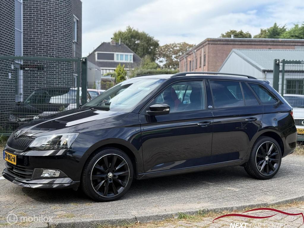 Skoda Fabia Combi 1.2 TSI Monte Carlo Panoramadak / NAVI / C, Auto's, Skoda, Stof, Euro 6, 4 cilinders, Zwart