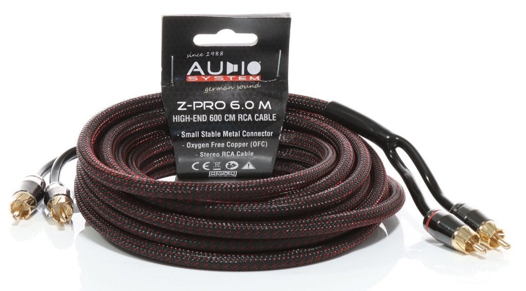 Audio System Z-PRO RCA / Tulpkabel / High end, Info@optimount.nl, Nieuw, Ophalen of Verzenden, Anholtseweg 48A 7091 HB DINXPERLO