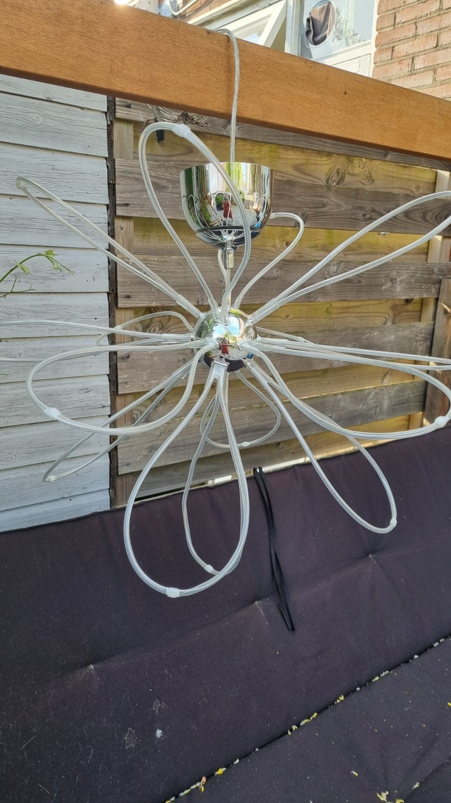IKEA kroonluchter, Ophalen of Verzenden, Zo goed als nieuw, 75 cm of meer, Modern