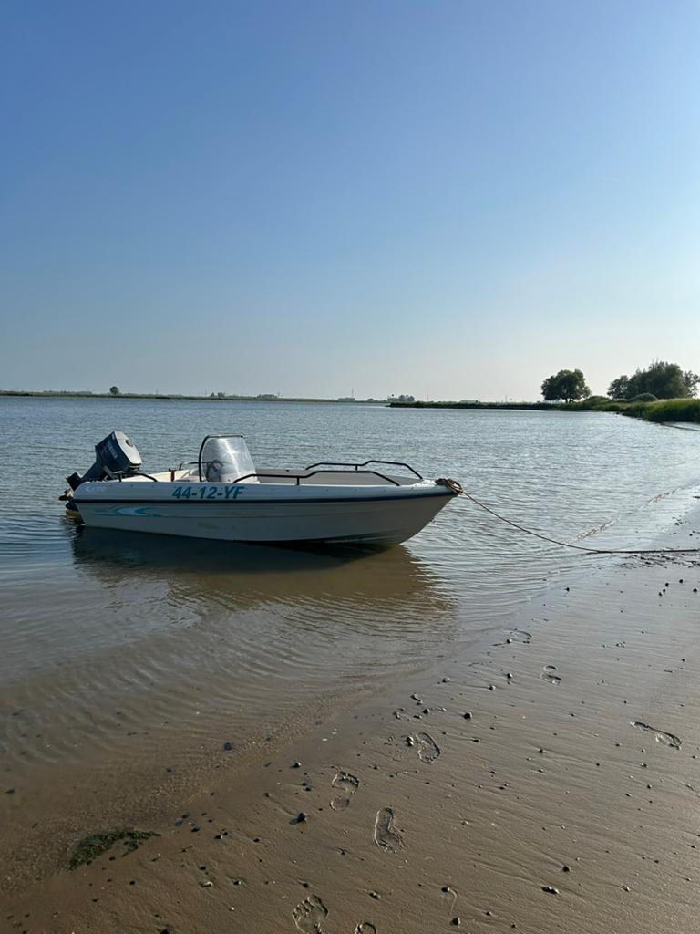 Terhi 4100 console boot, Ophalen, Zo goed als nieuw, Polyester, Elektrische start