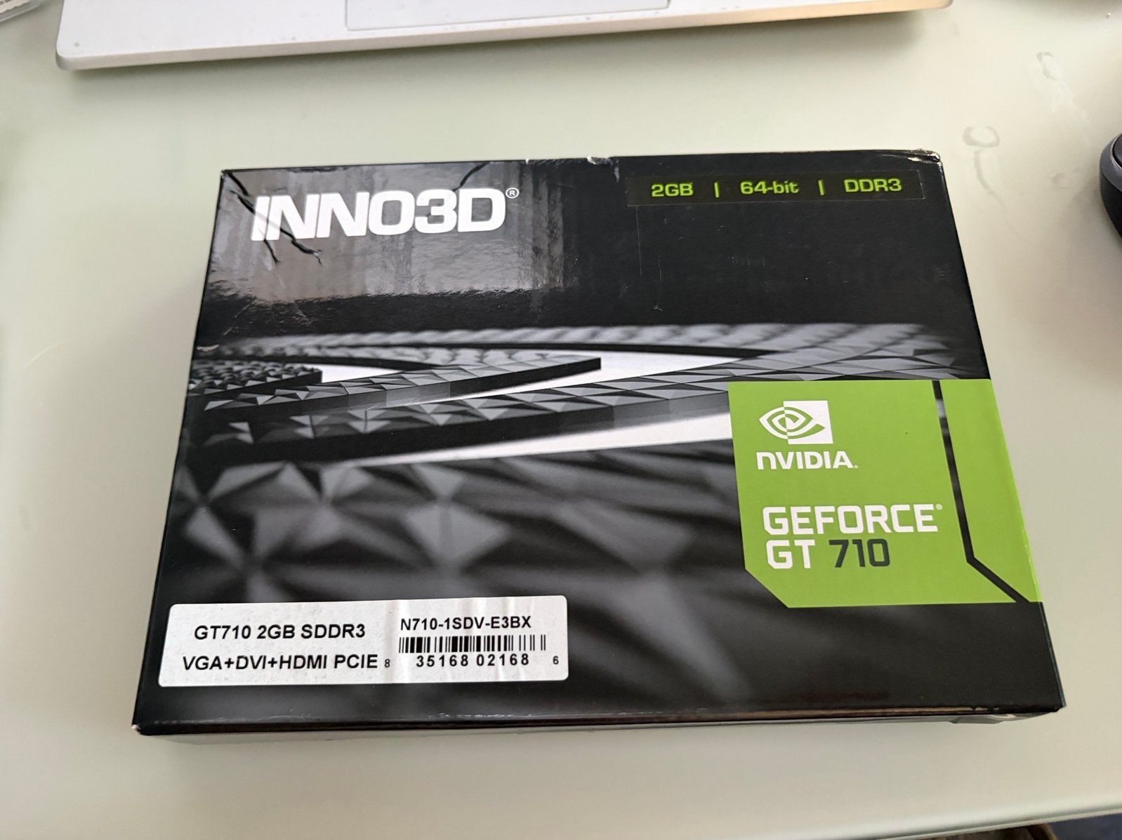 Inno 3D Nvidia GeForce INNO3D GT710 Videokaart, Computers en Software, GDDR3, HDMI, Nieuw, Ophalen of Verzenden