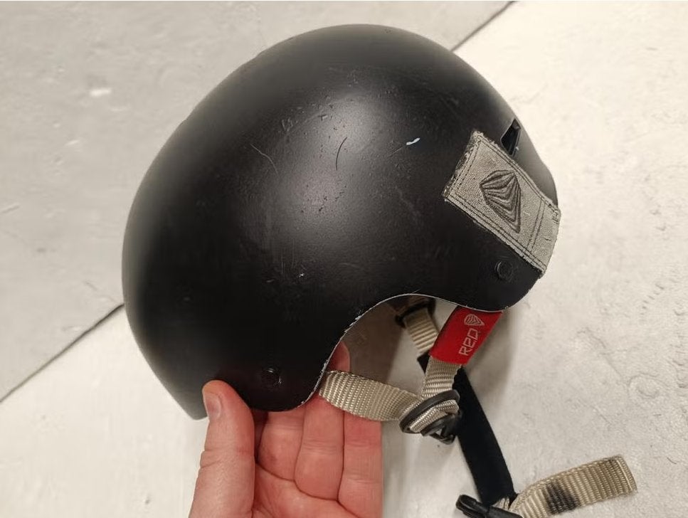 red skatehelm 56cm, Gebruikt, Overige typen, Ophalen of Verzenden