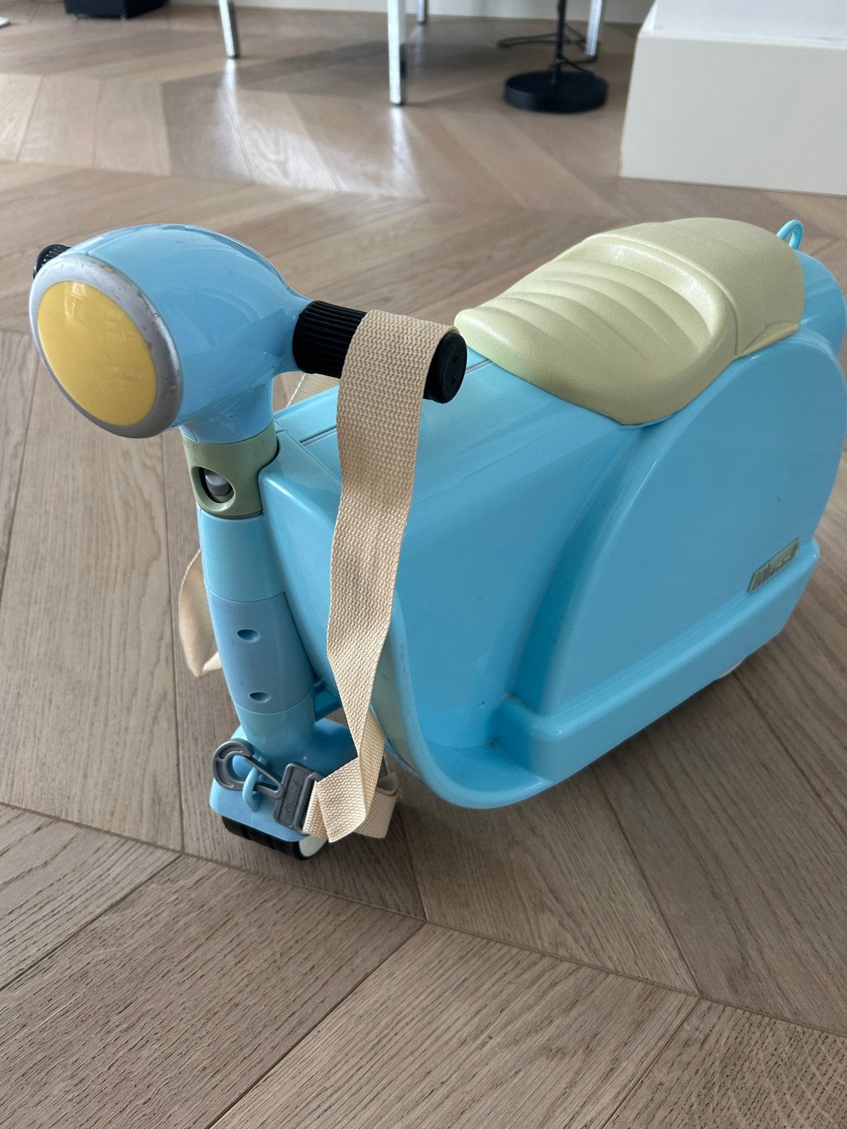 Skoot kinderkoffer/loopfiets - Blauw, Ophalen, Gebruikt