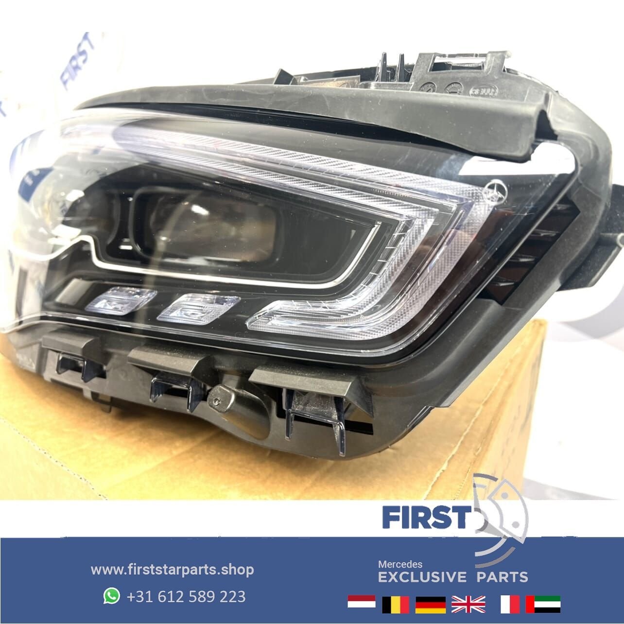 W118 CLA 35 45 AMG LED KOPLAMP FACELIFT MULTIBEAM RECHTS 201, Gebruikt, -, Ophalen of Verzenden, -