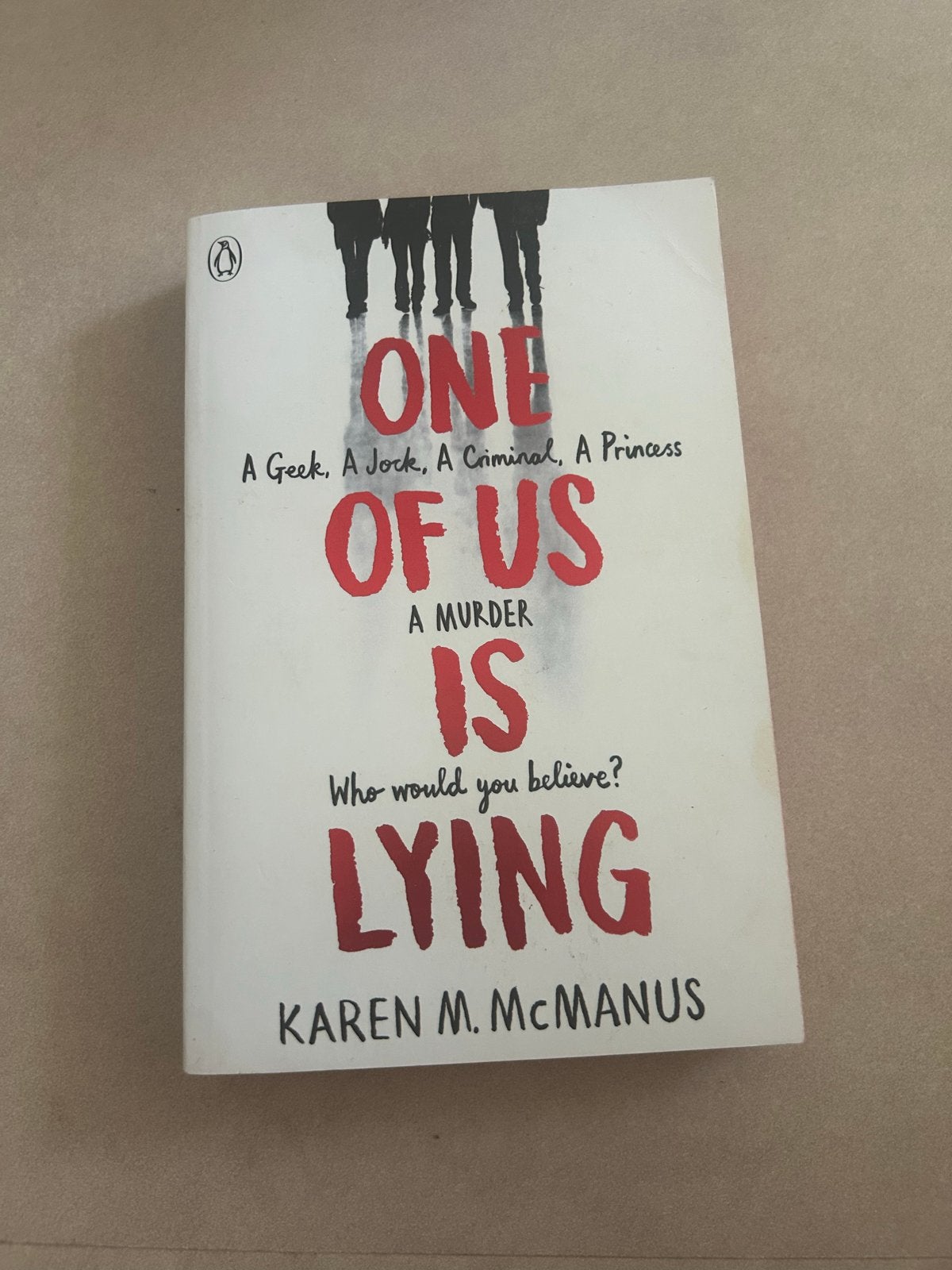 One of Us Is Lying - Karen M. McManus (Engels), Ophalen of Verzenden, Gelezen