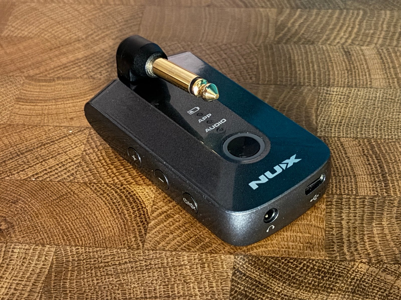 NUX MP-3 Mighty Plug Pro Koptelefoonversterker, Ophalen of Verzenden, Gebruikt, Gitaar, Minder dan 50 watt