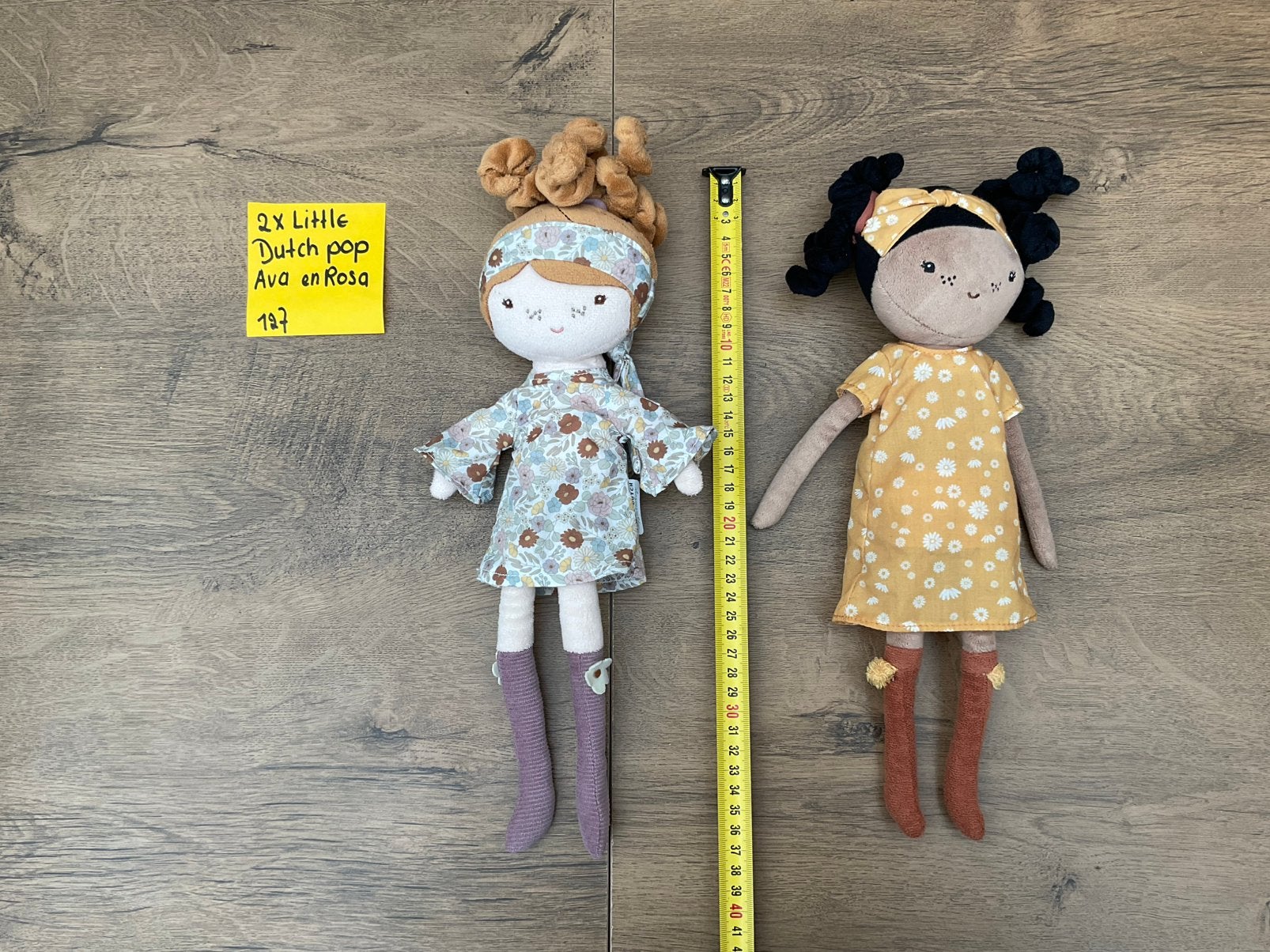 2 nieuwe zgan Little Dutch poppen AVA en ROSE 30/35cm, Ophalen, Nieuw, Overige typen