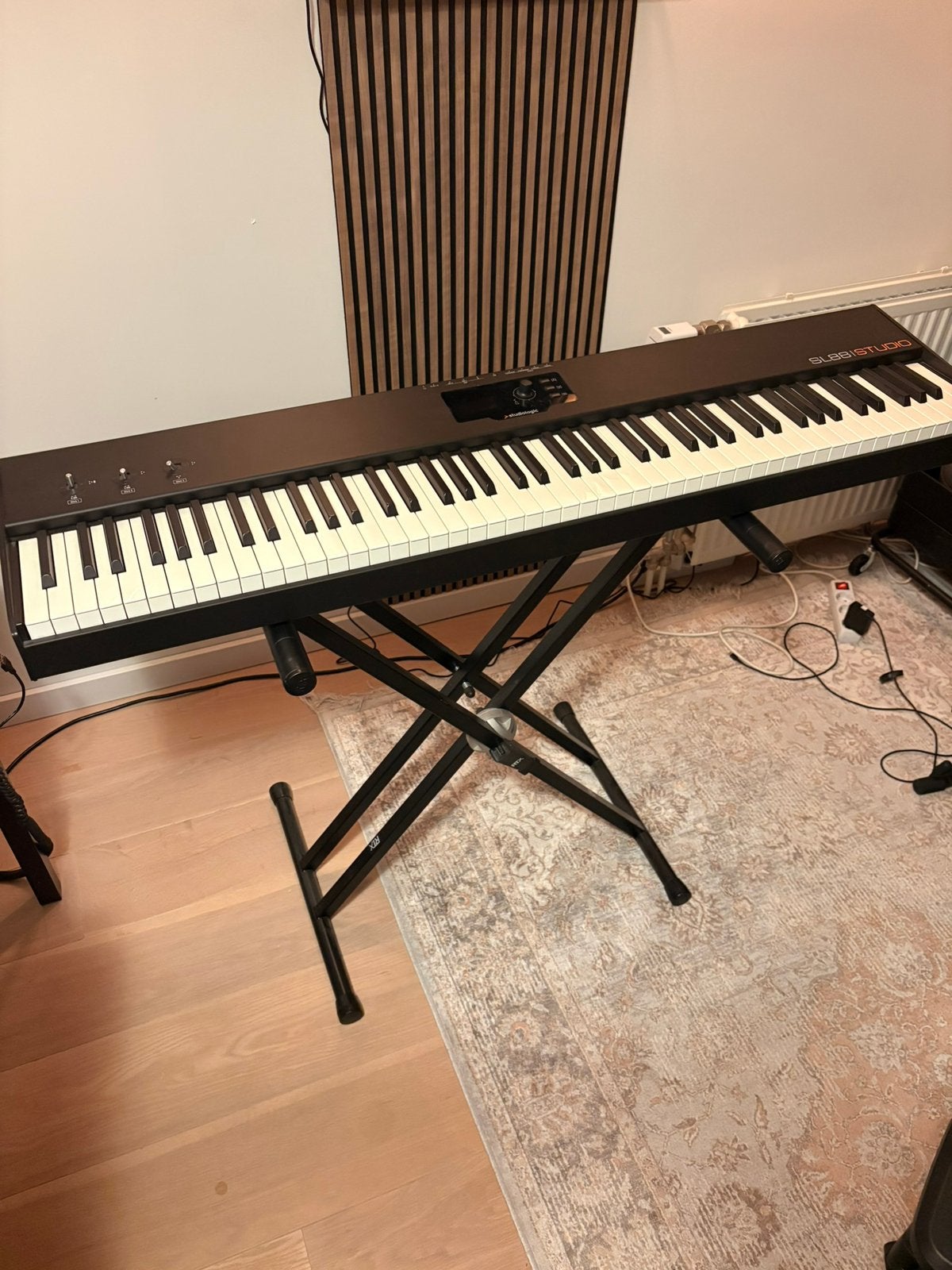 Studiologic SL88 Studio MIDI-piano met realistische aanslag, 88 toetsen, Zo goed als nieuw, Aanslaggevoelig, Ophalen