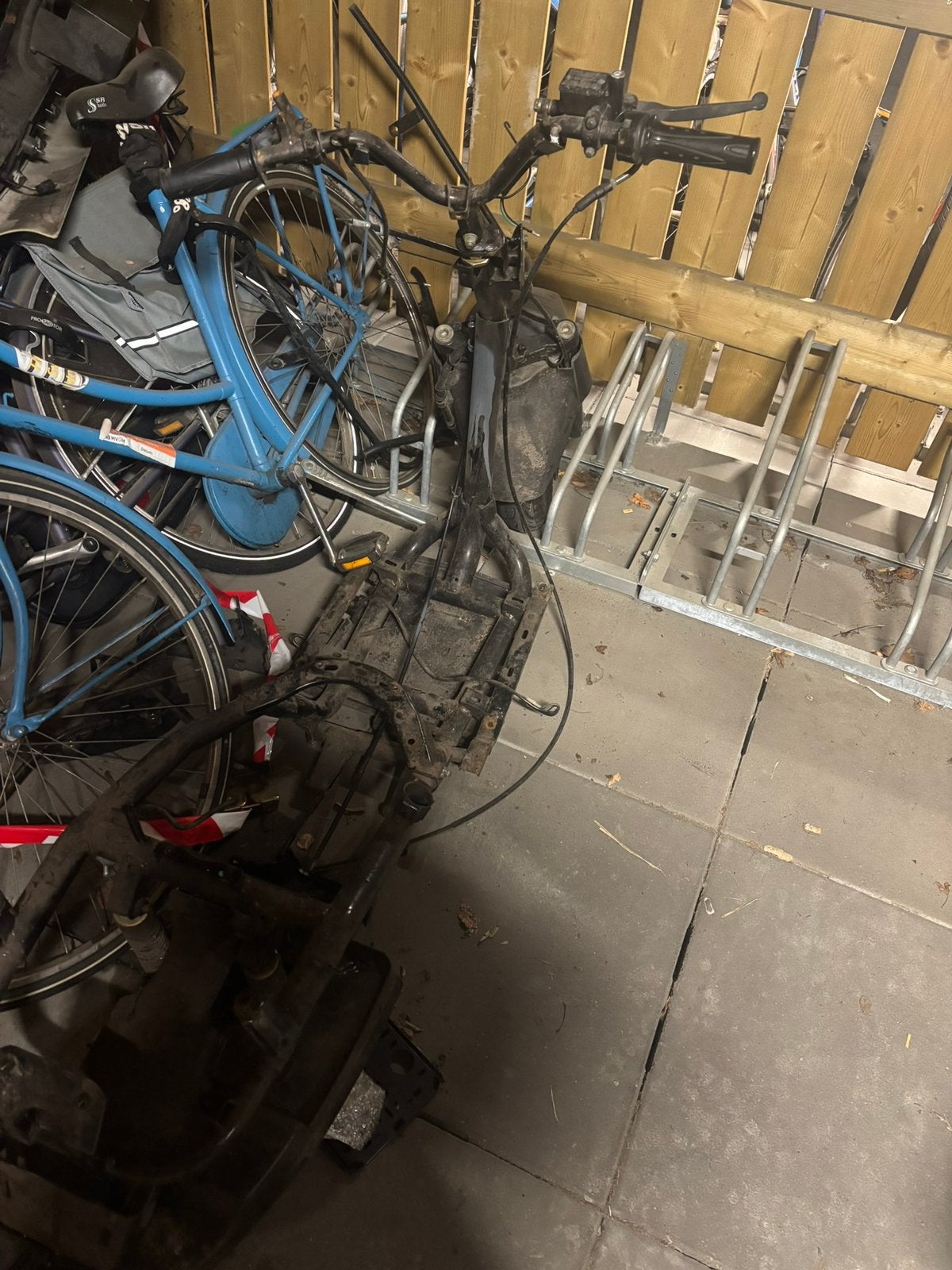 Btc riva frame met kenteken en papieren geen wok, Ophalen, Gebruikt, Overige typen, Overige merken