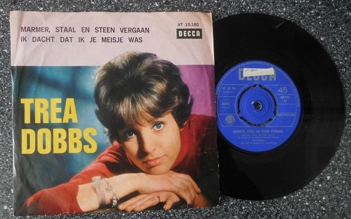 Trea Dobbs - marmer, staal en steen vergaan (vanaf € 4,00), Cd's en Dvd's, Vinyl | Nederlandstalig, Ophalen of Verzenden, Zo goed als nieuw