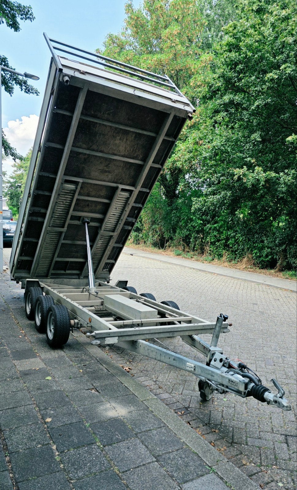 Te koop /huur Henra Kipper Aanhanger 2017, Ophalen of Verzenden