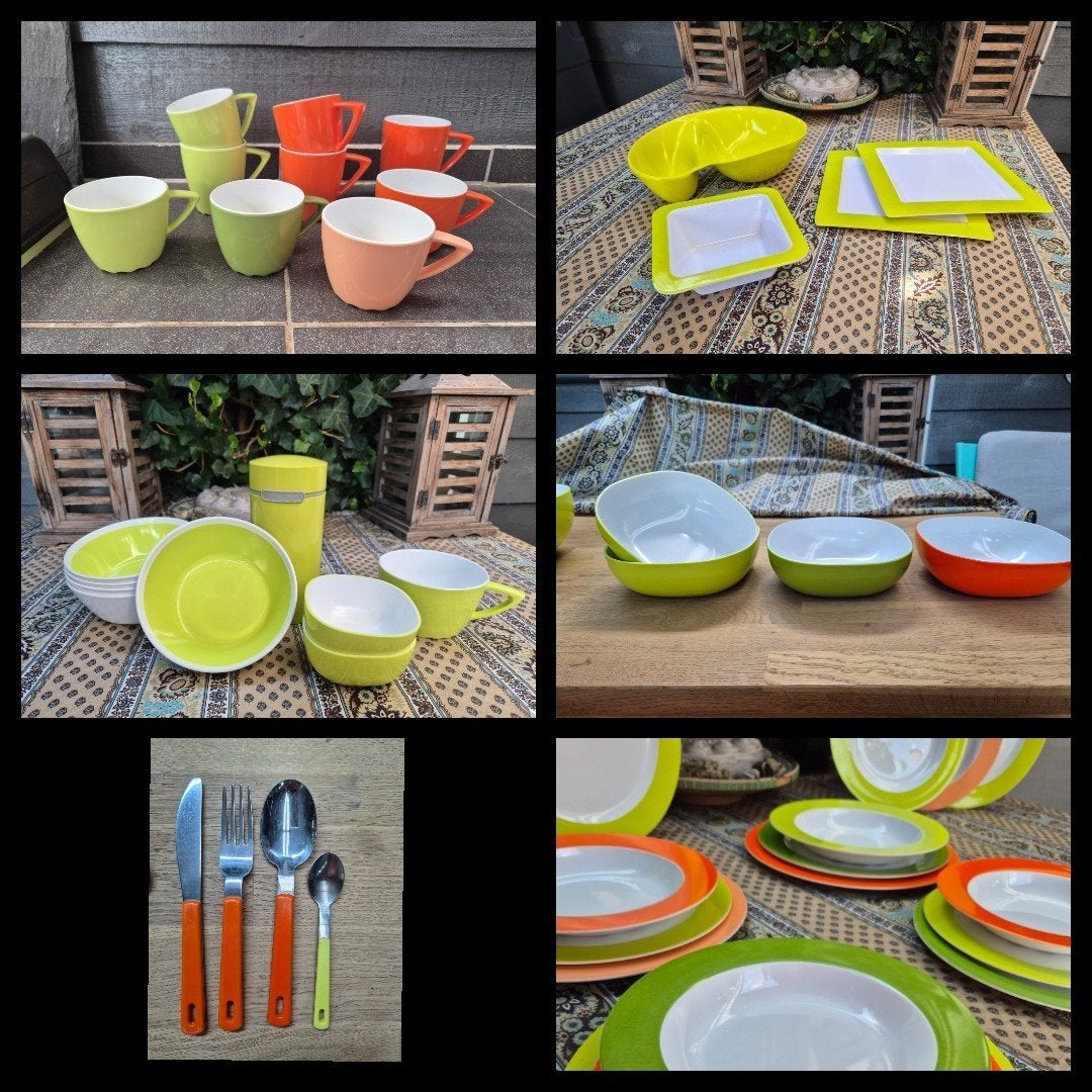 mepal servies, Caravans en Kamperen, Kampeeraccessoires, Ophalen of Verzenden