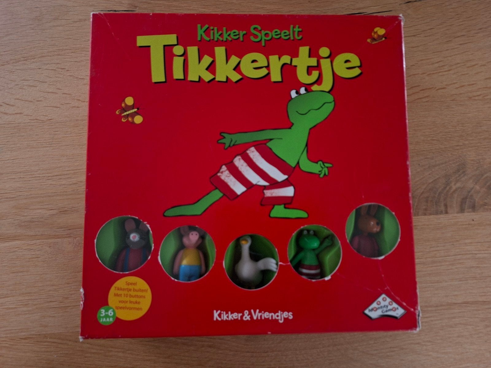 Kikker speelt tikkertje spel compleet, Ophalen, Gebruikt