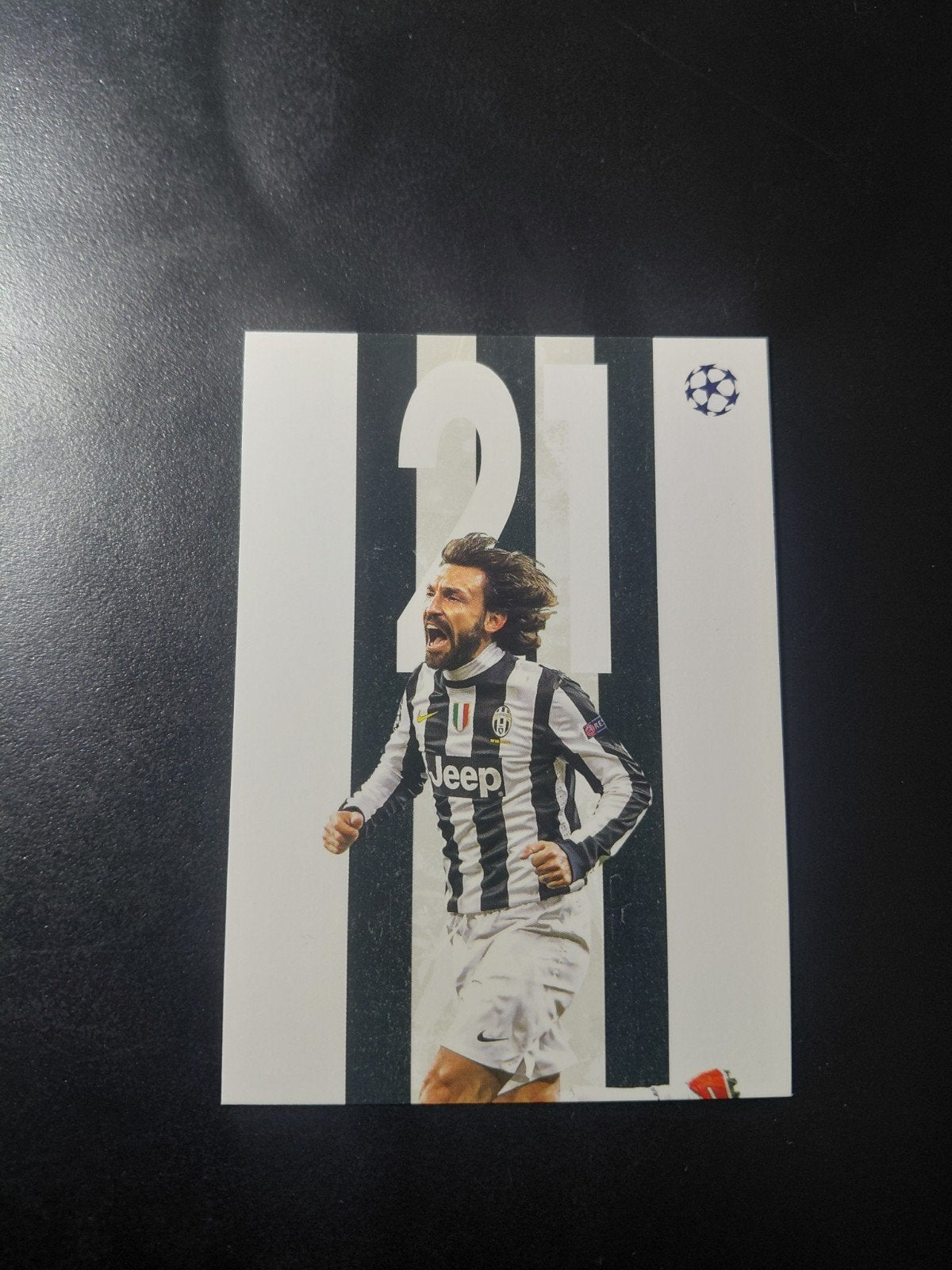 andrea pirlo (juventus) topps team set insert, Verzamelen, Sportartikelen en Voetbal, Ophalen of Verzenden, Nieuw, Buitenlandse clubs
