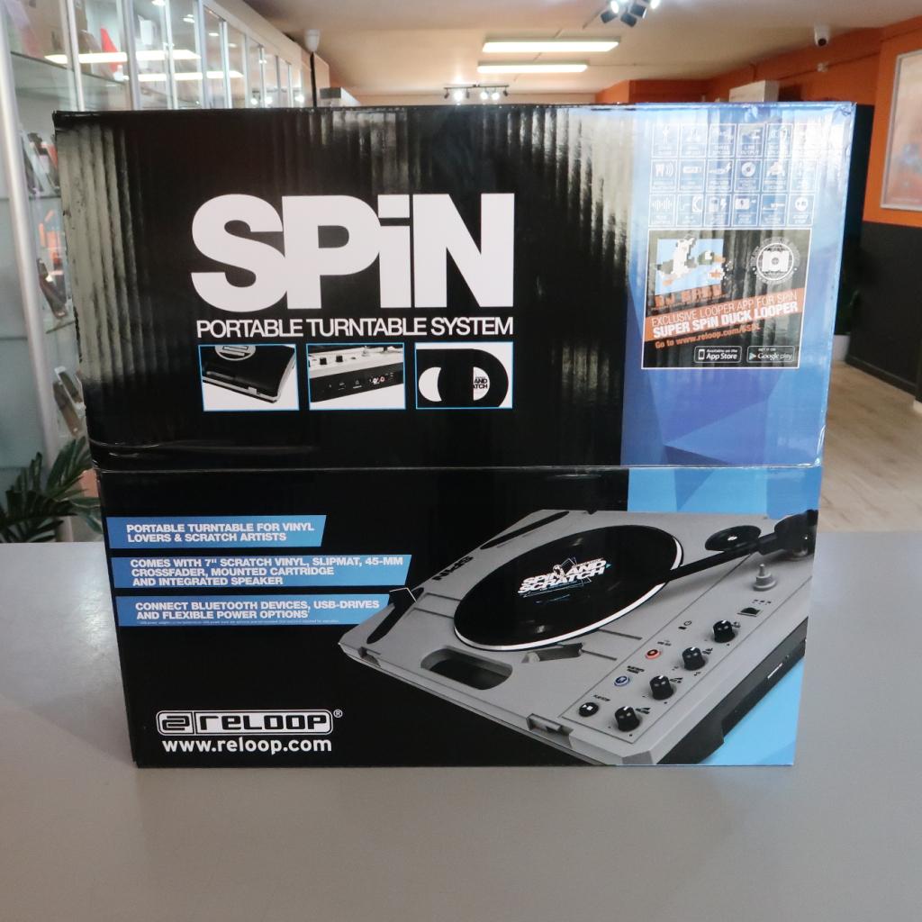 Reloop Spin Draagbare Draaitafel | Nieuw in Doos, Niet ingevuld, Nieuw, Niet ingevuld, Niet ingevuld