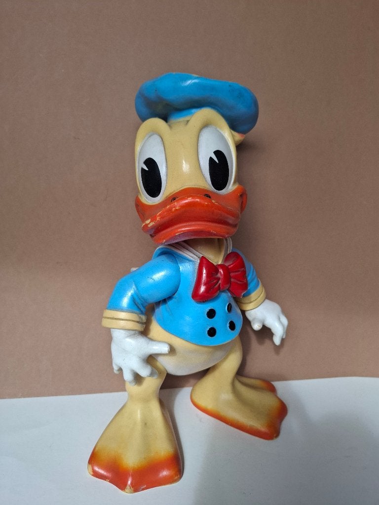 Vintage Donald Duck Squeak Toy 1968 Disney, Ophalen of Verzenden, Gebruikt