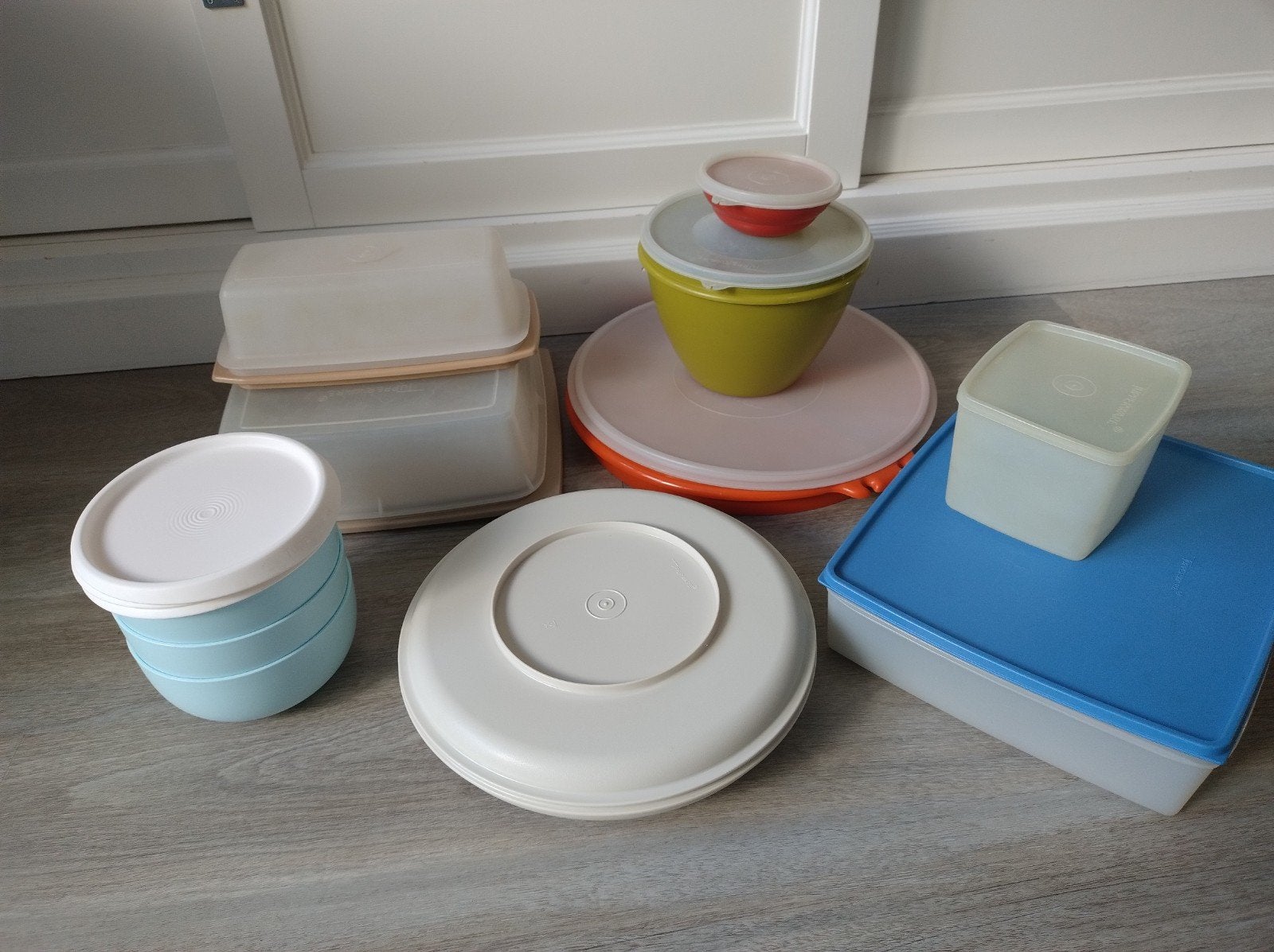 Tupperware o.a. cakedoos, sorteerschaal, voorraadbakjes enz, Huis en Inrichting, Keuken | Tupperware, Ophalen of Verzenden, Overige typen