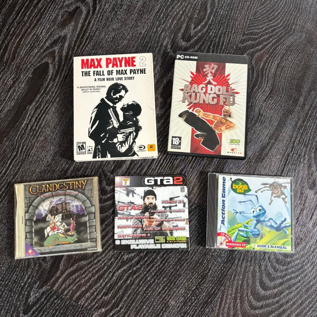 Lotje vintage PC CD-ROM games, 1 speler, Ophalen of Verzenden, Gebruikt, Vanaf 18 jaar