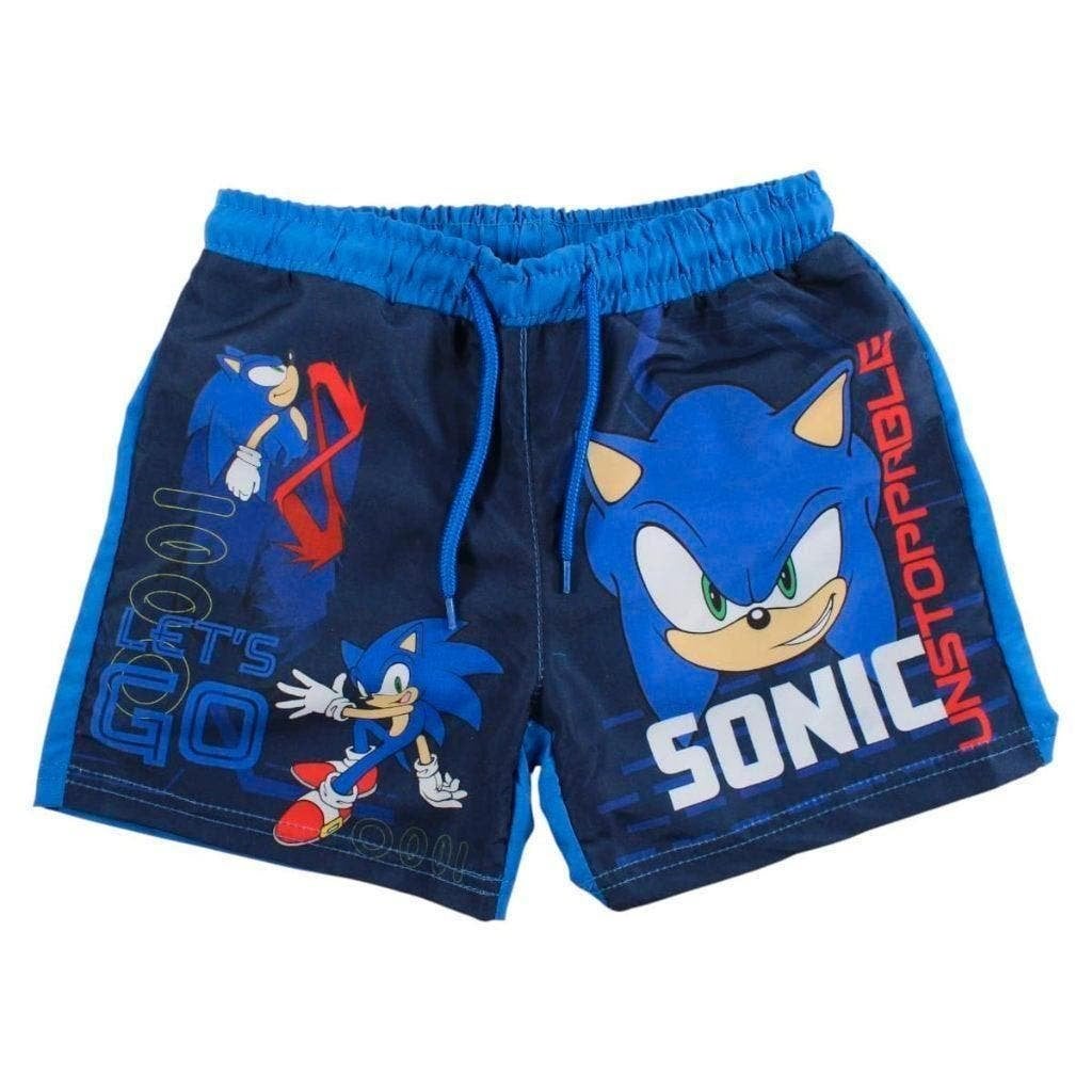 Sonic Zwembroek / Zwemshort - Mt 98/104 - 110/116 - 122/128, Maat 98, Nieuw, Ophalen of Verzenden, Sonic the Hedgehog