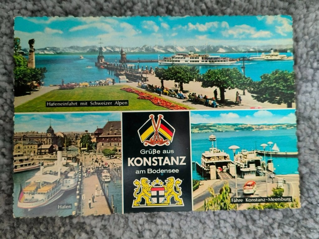 Kaart Konstanz (10), Ophalen of Verzenden, 1980 tot heden, Ongelopen, Duitsland