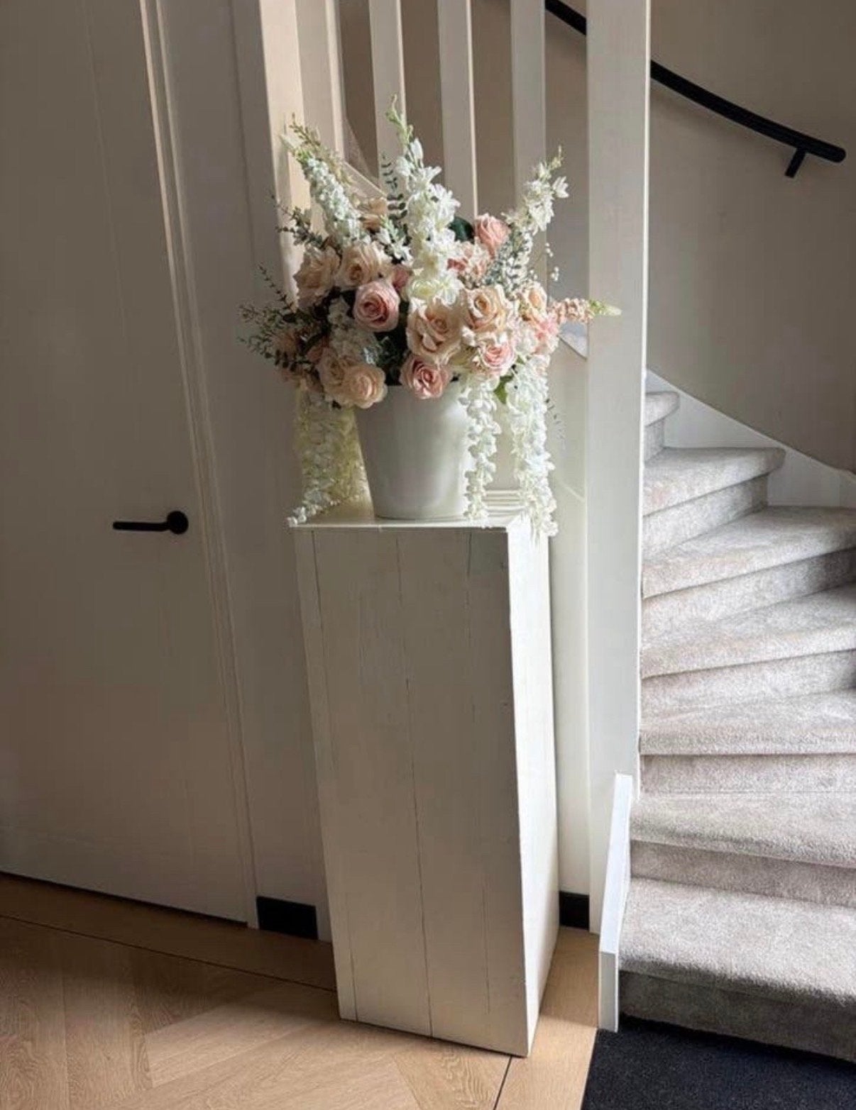 Witte decoratieve pilaren 42x42x111,5 cm, Huis en Inrichting, Woonaccessoires | Zuilen en Pilaren, Ophalen, Gebruikt