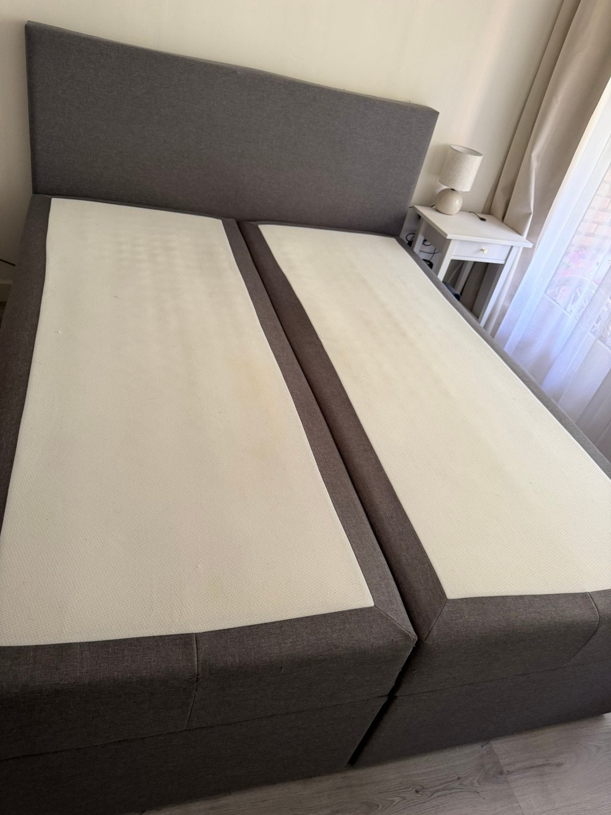 Boxspring, Huis en Inrichting, Ophalen, Zo goed als nieuw, Tweepersoons, 160 cm